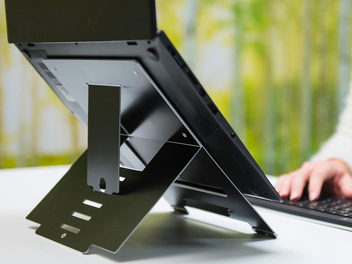 R-Go-Tools Ergonomic Laptop Stand, Aluminum Laptop Mount