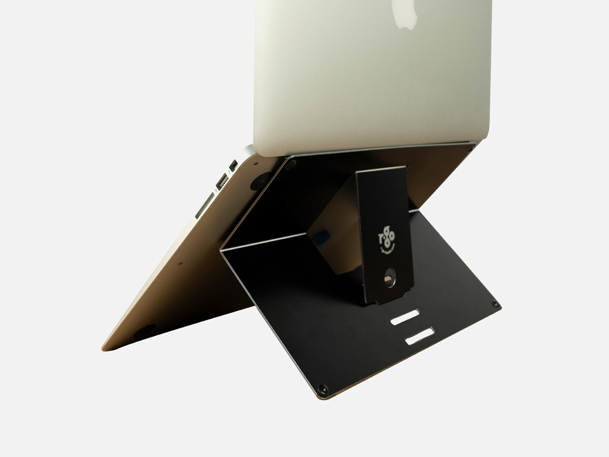 R-Go-Tools Ergonomic Laptop Stand, Aluminum Laptop Mount
