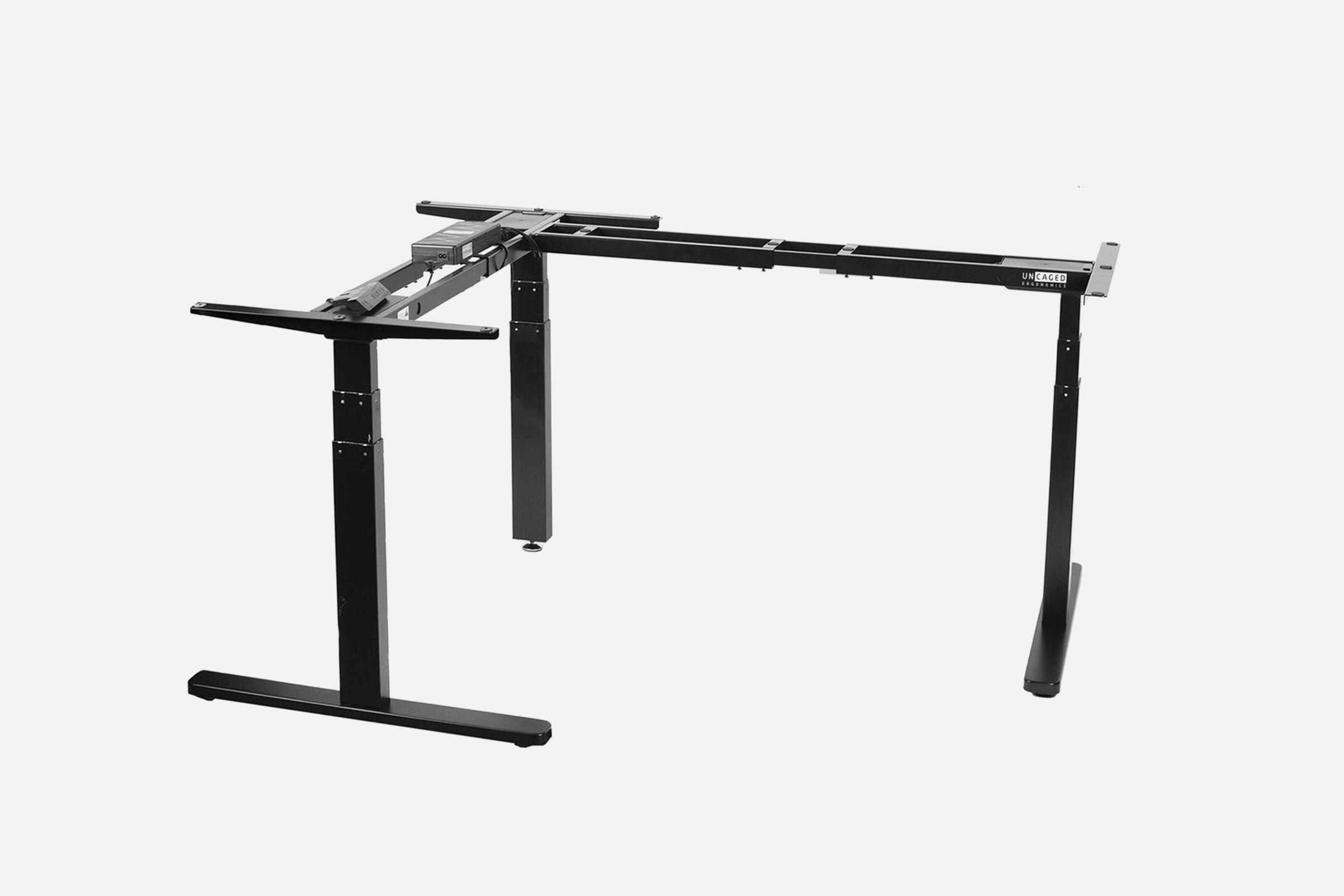 Uncaged Ergonomics L-Shaped Standing Desk