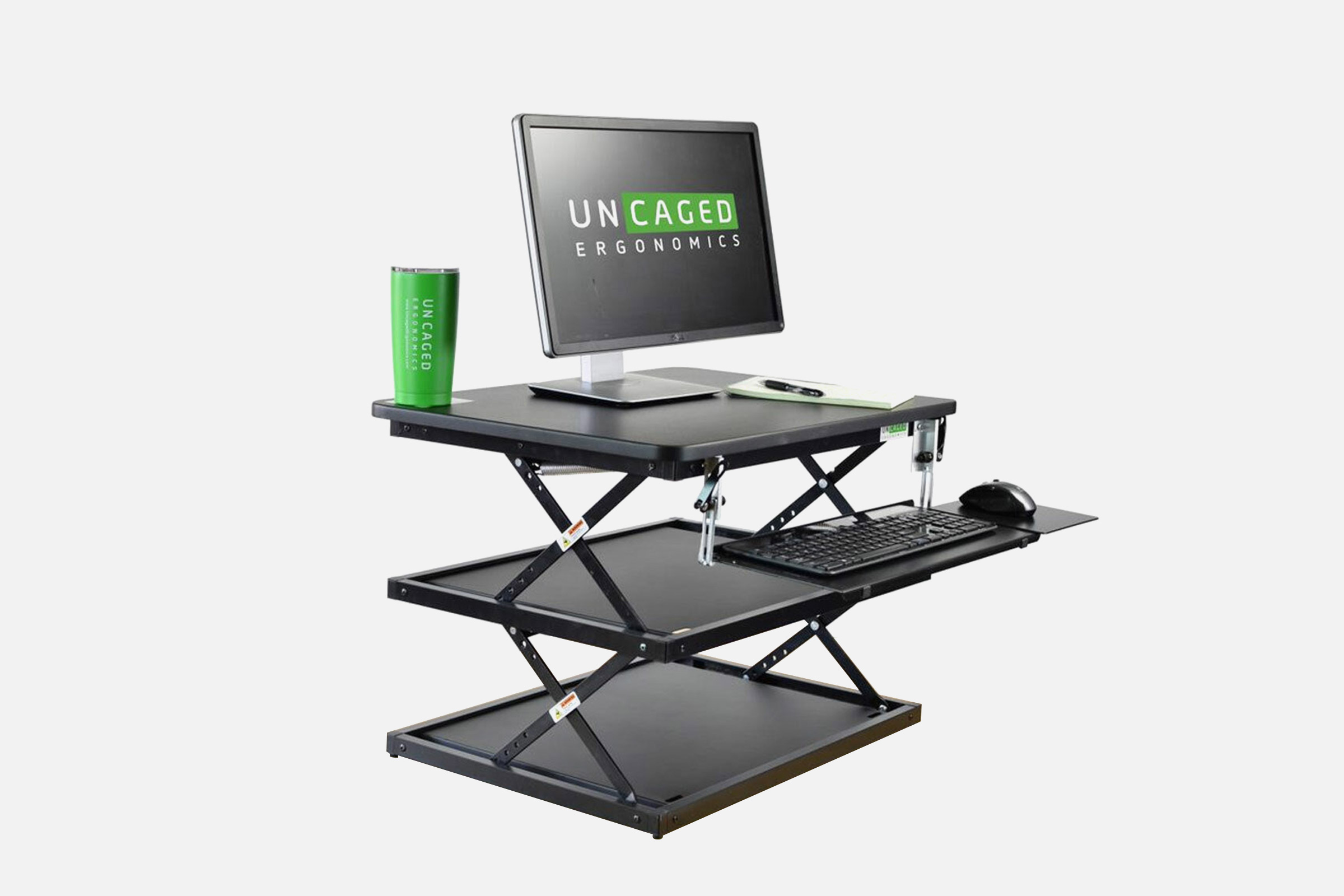 Uncaged Ergonomics UncagedErgonomics CHANGEdesk - Standing Desk Riser: Converter
