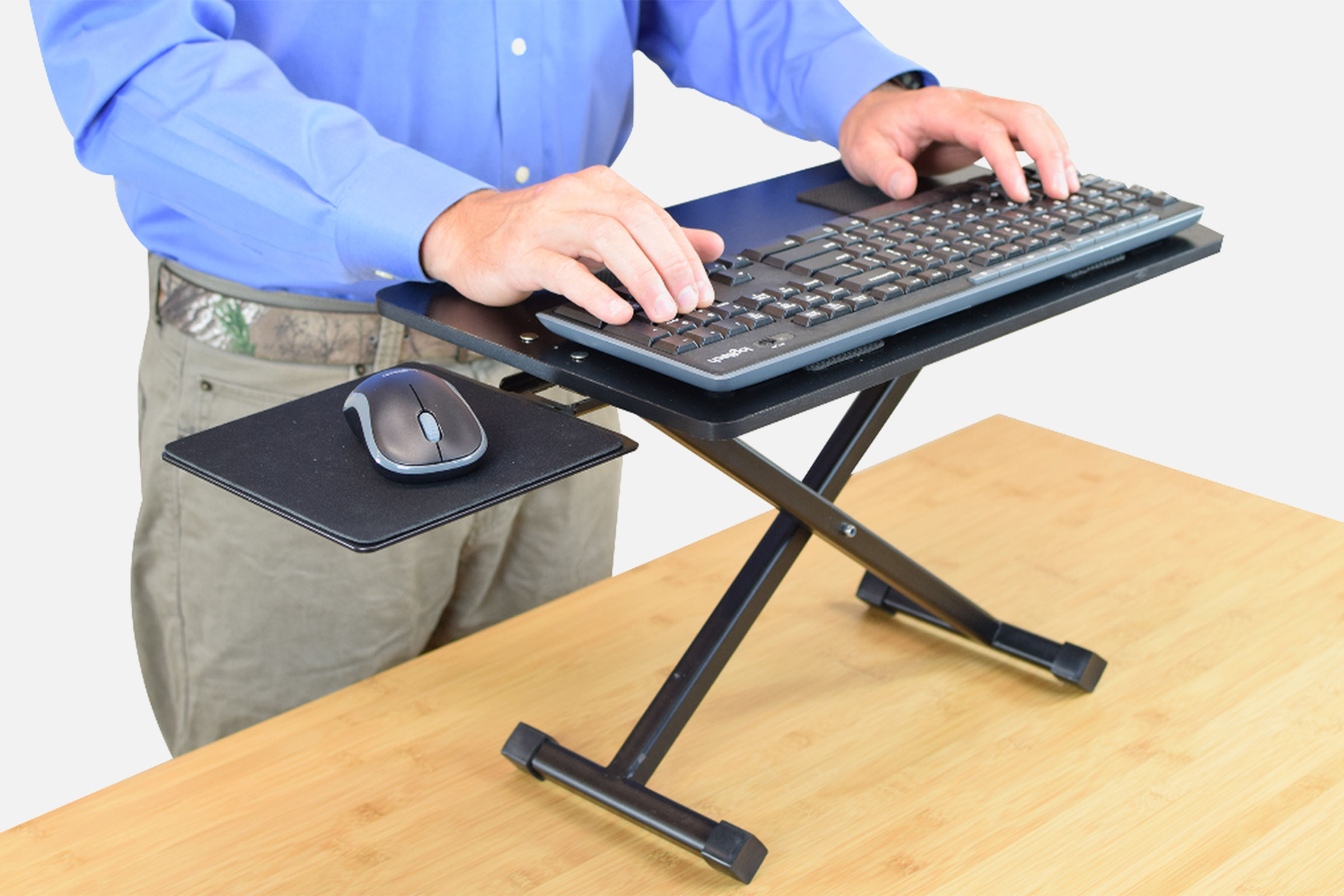 Uncaged Ergonomics KT3 Standing Keyboard Stand