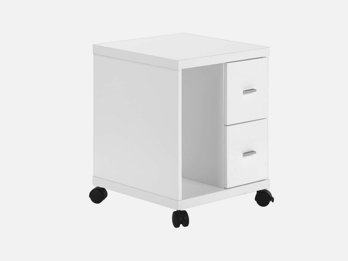 Trio Supply House Office Cabinet: 2 Drawers On Castors