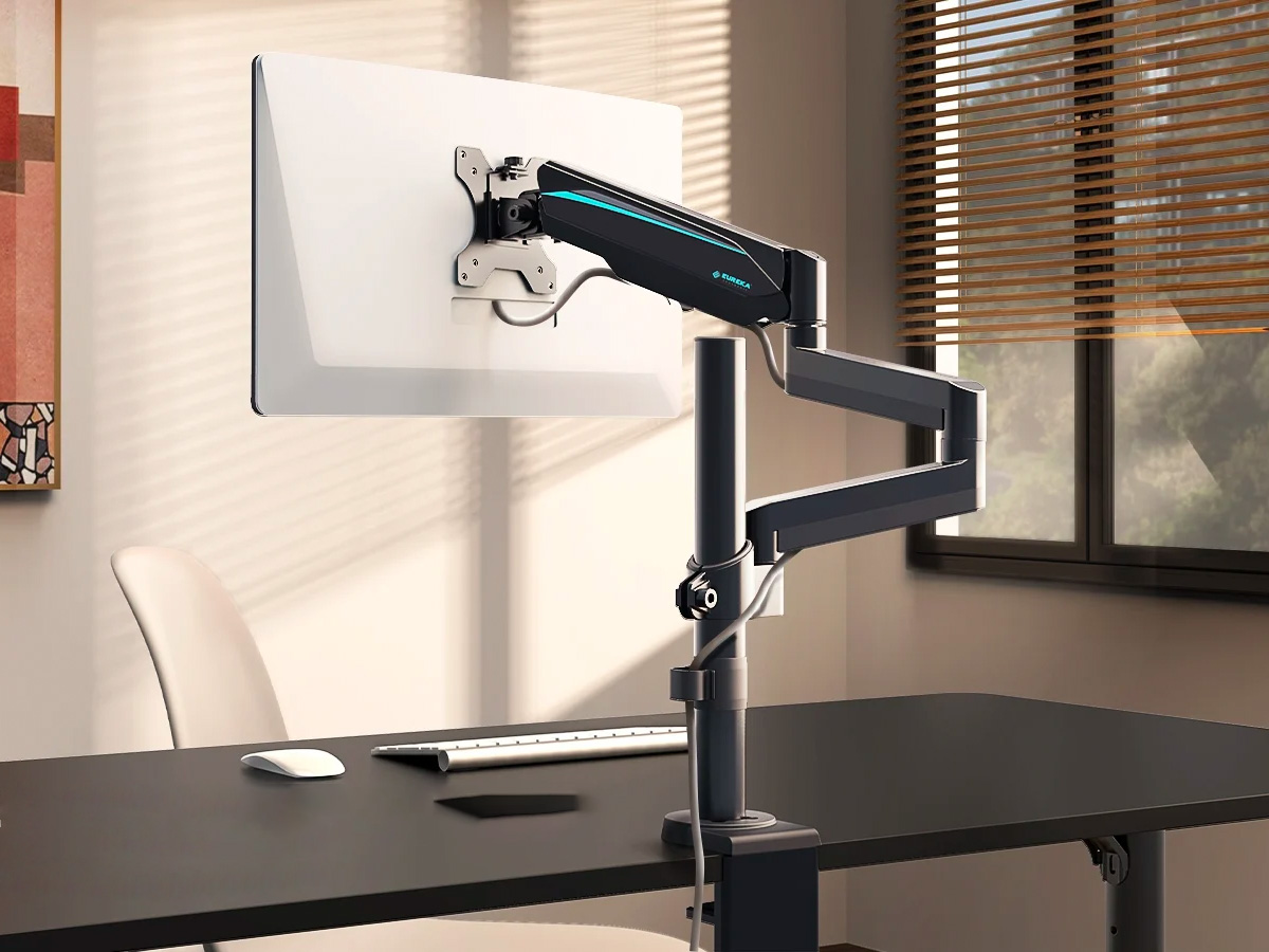EUREKA ERGONOMIC Single Monitor Arm: Full Motion