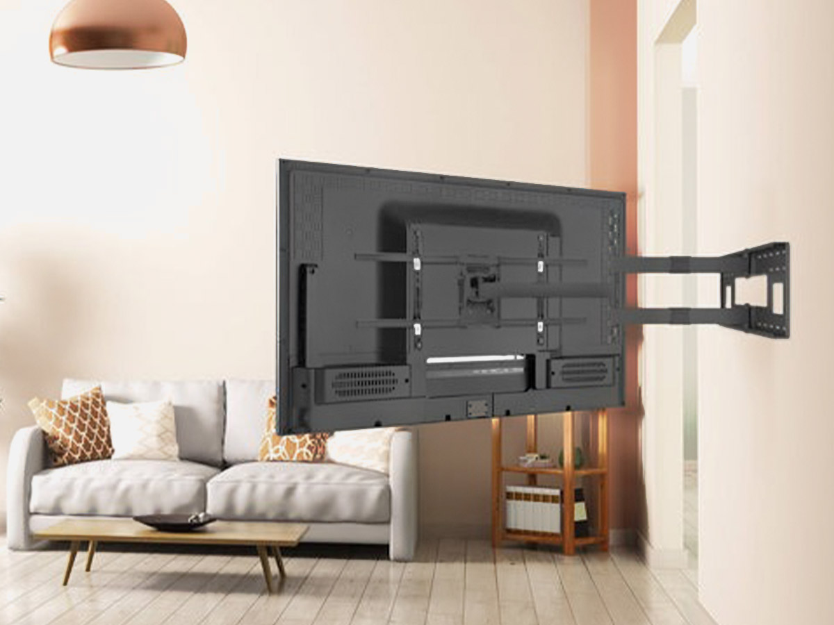 Mount-It! Full Motion TV Wall Mount: Extra Long Extension