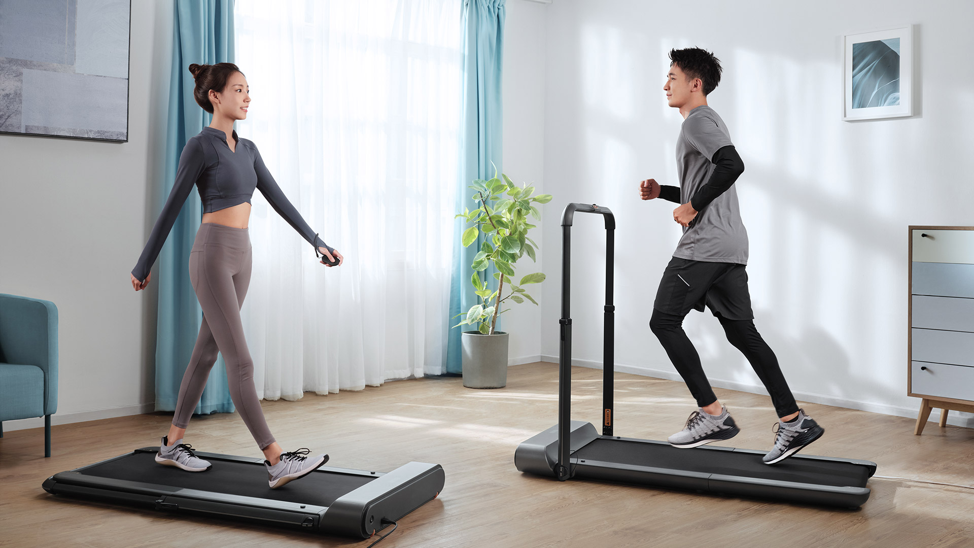 Foldable Walk-Run Treadmill R1 Pro