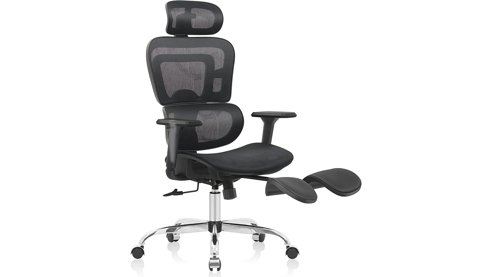 Upgraded High Back Ergonomic Office Chair with Footrest &Tiltable