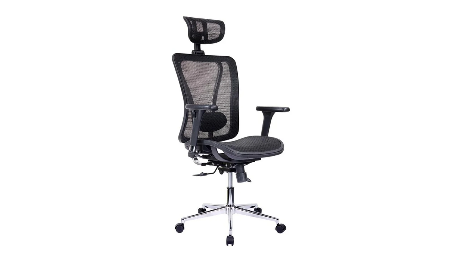 Trio Supply House Mesh Office Chair: Arms and Headrest - Autonomous.ai