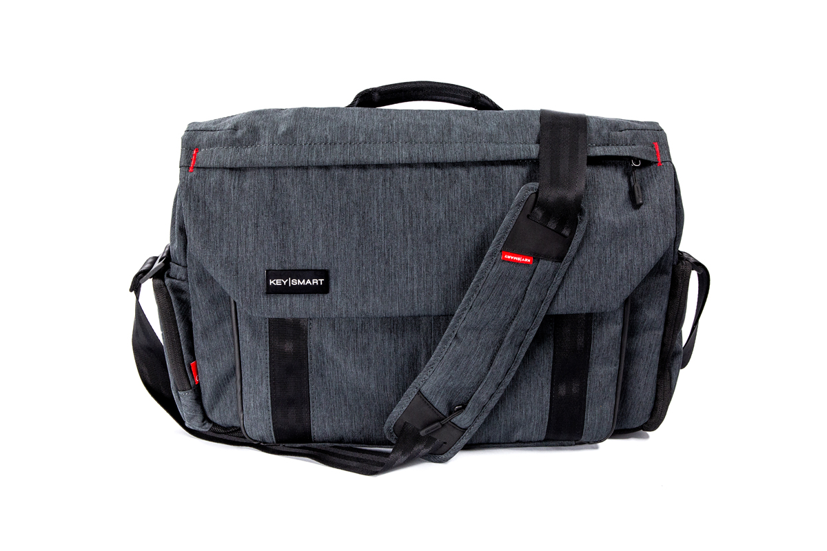 ★TOUT Y EST★ Union Line Messenger Bag Gray 2675880 Keysmart Urban Union Hybrid Messenger Bag; Black