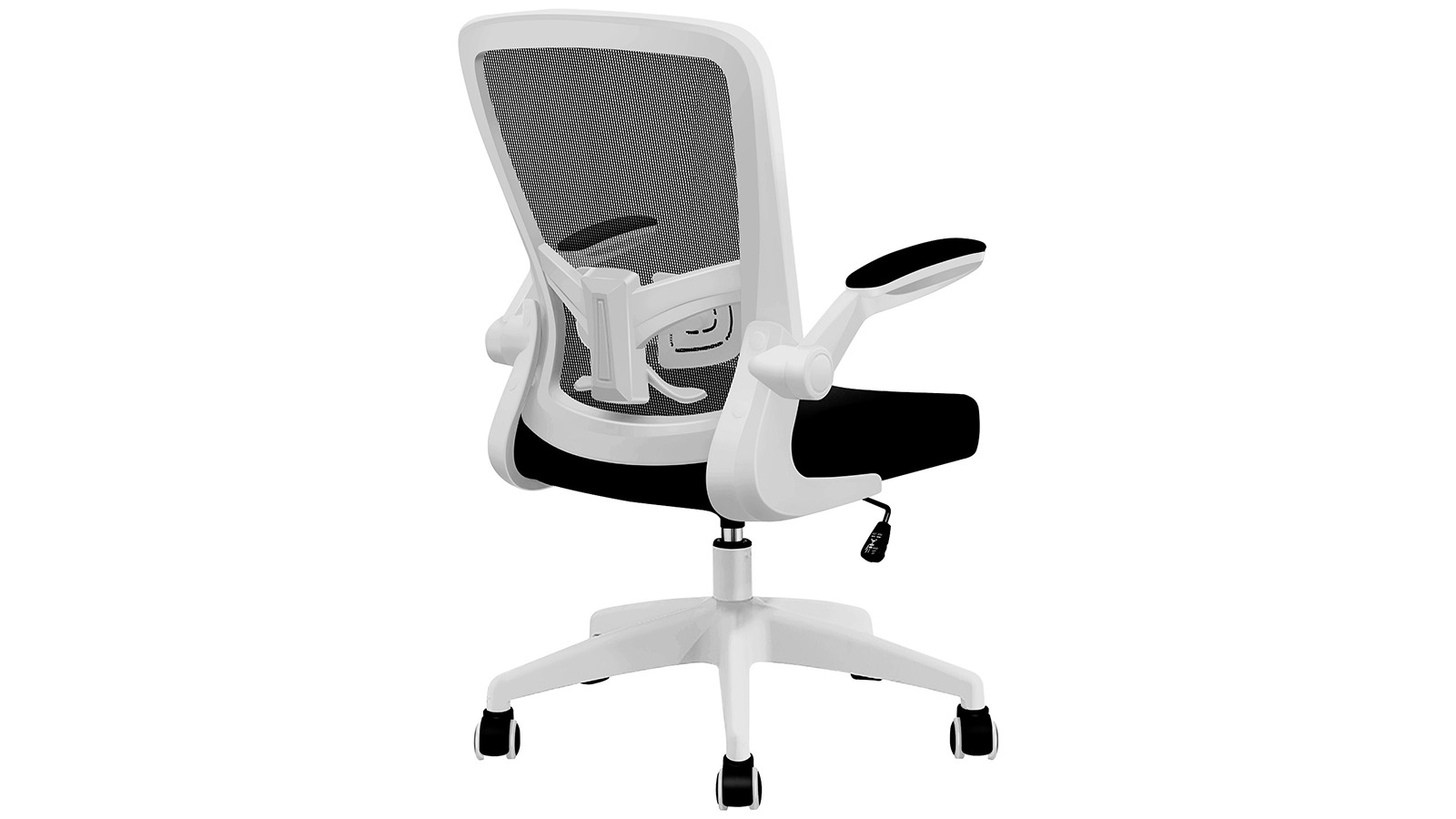 task chair flip up arms